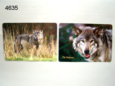 Veluwe wolf placemat