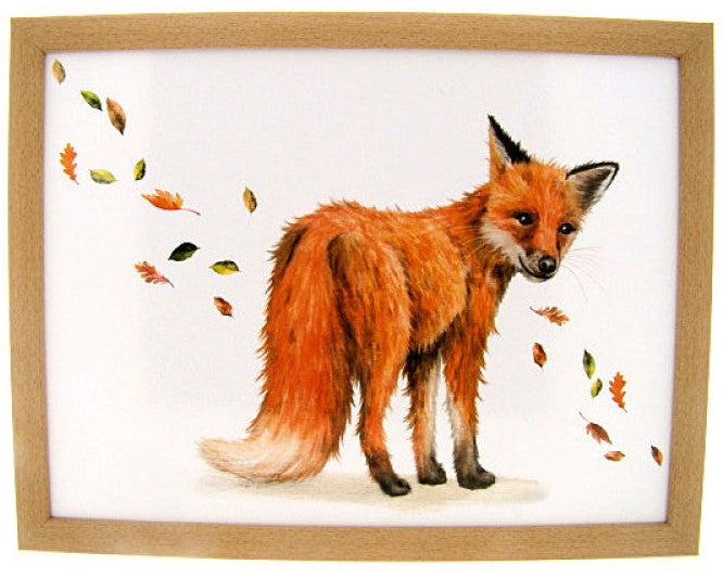 Schootkussen vos 44 × 34 × 8 cm