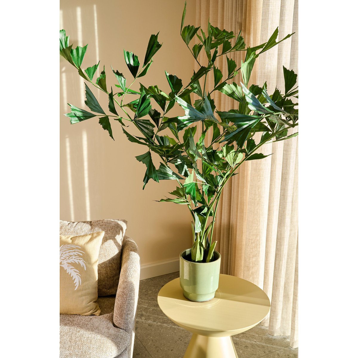 Vissenstaartpalm kunstplant 150 cm