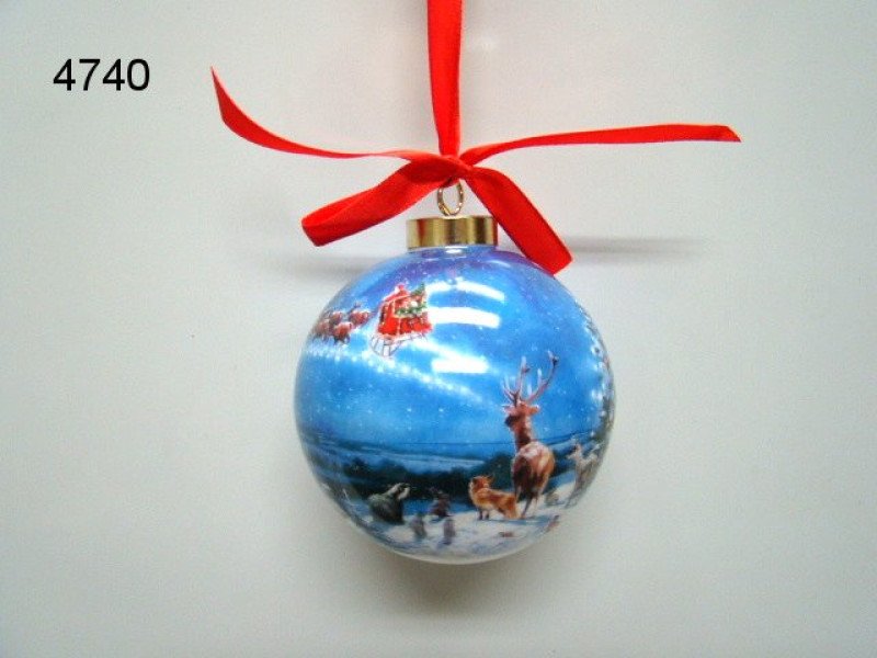 "Magic of Christmas" keramische kerstbal