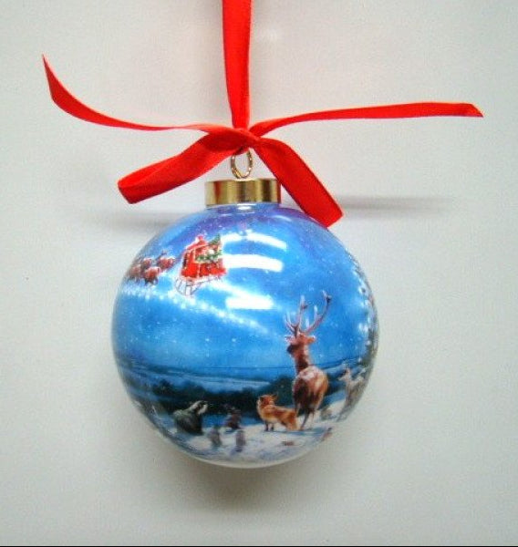 Magic of Christmas kerstbal, 8 cm