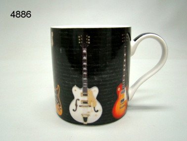 Gitaar mok hoog