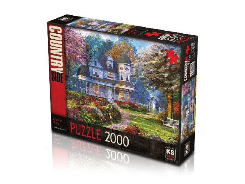 Victorian home legpuzzel, 2000 stukjes