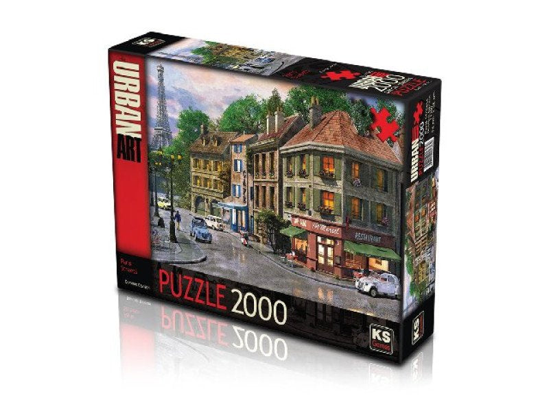 Paris streets legpuzzel, 2000 stukjes