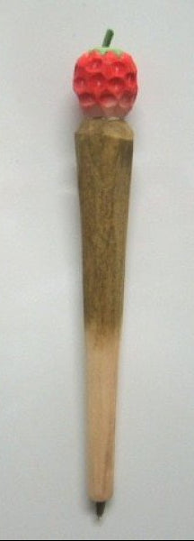 Aardbei houten balpen