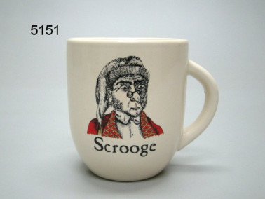Dickens Scrooge mok, ca 250 ml