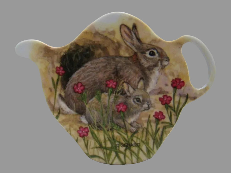 Konijn theetip, 7,5 x 10 cm
