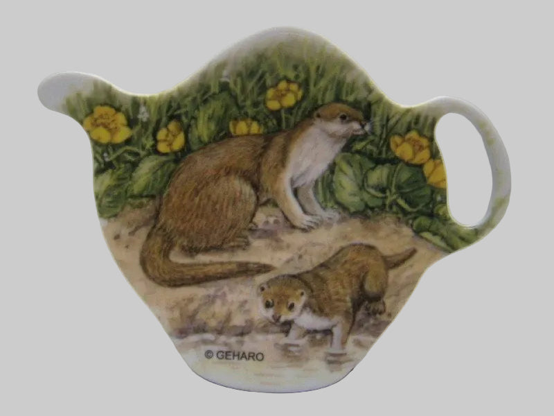 Otter theetip, 7,5 x 10 cm