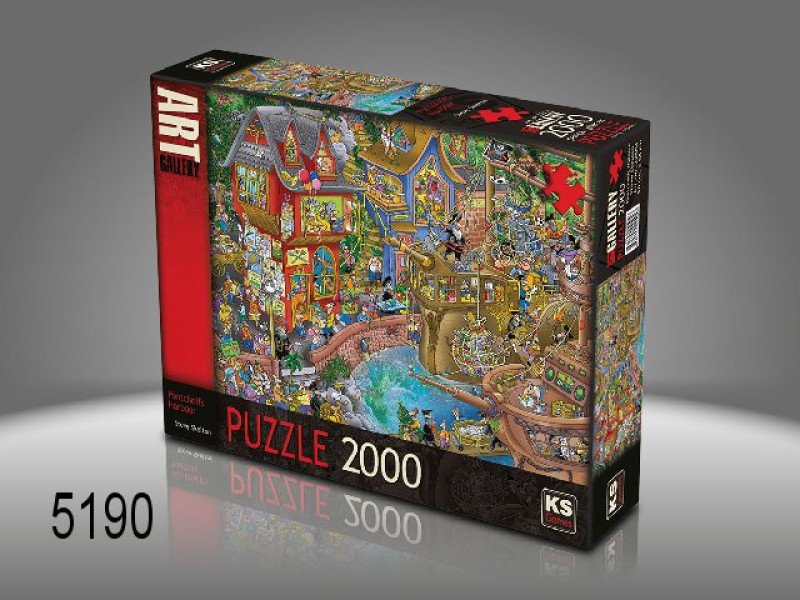 Pontcheffs harbour legpuzzel, 2000 stukjes