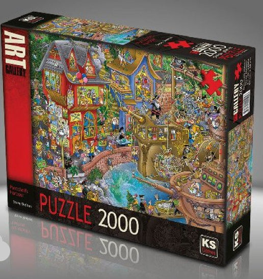 Pontcheffs harbour legpuzzel, 2000 stukjes