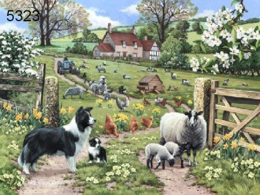 Early Learning legpuzzel, 1000 stukjes, 68 x 49 cm