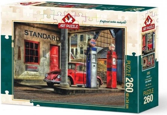 Fueling Station legpuzzel, 260 stukjes