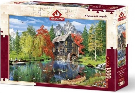 Fishing by the Mill legpuzzel, 1500 stukjes