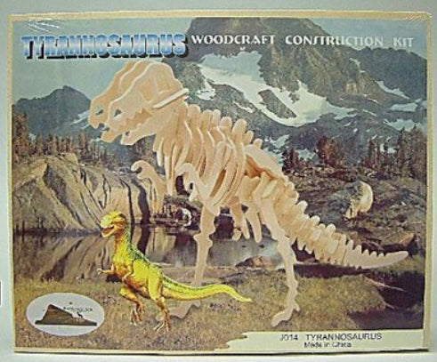 Tyrannosaurus bouwpakket, hout