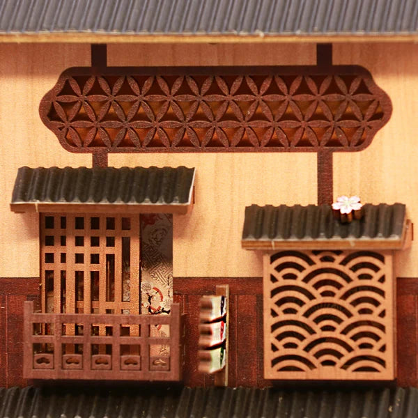 Under the Sakura Tree book nook, 18 × 11 × 23 cm