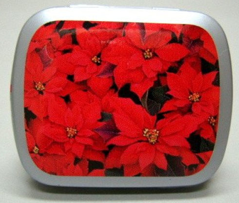 Kerstster, blikje met pepermunt, 14 gram