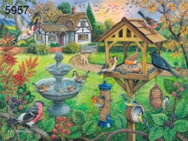 Bird table legpuzzel, 500 XL stukjes