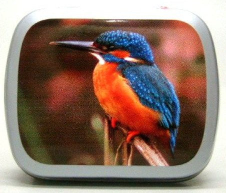 IJsvogel, blikje met pepermunt, 14 gram