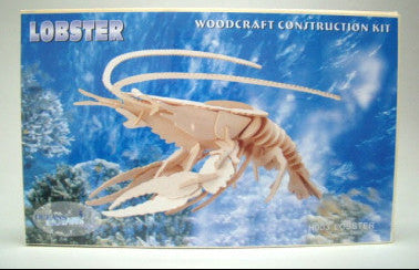 Kreeft houten bouwpakket – woodcraft construction kit
