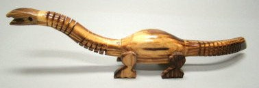 Houten dinosaurus Apatosaurus, 40 cm