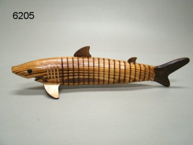 Haai hout, 33 cm