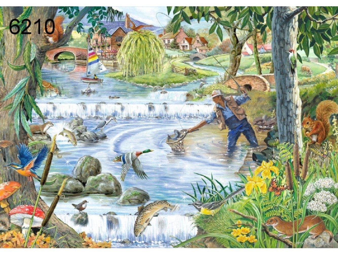 Sparkling waters legpuzzel, 250 XL stukjes