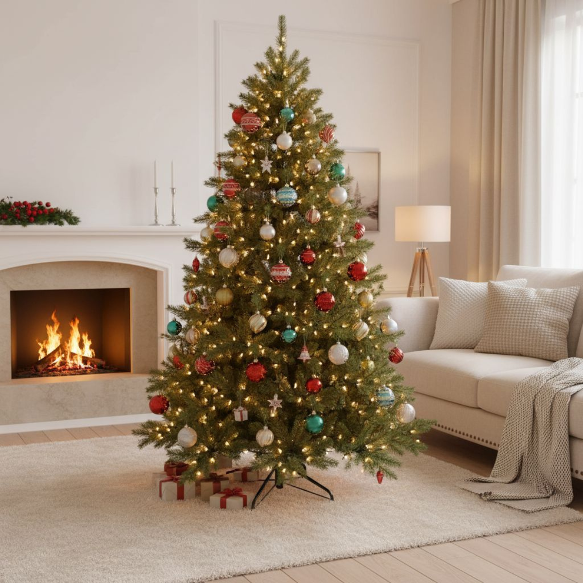 Sherwood kunstkerstboom deluxe, 230 cm