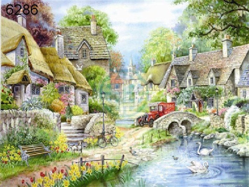 River cottage legpuzzel, 250 XL stukjes