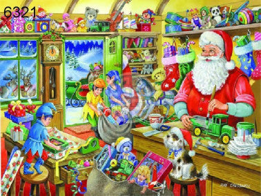 Santa's workshop No.5 legpuzzel, 500 stukjes