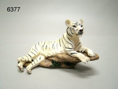 Tijger wit,15 cm
