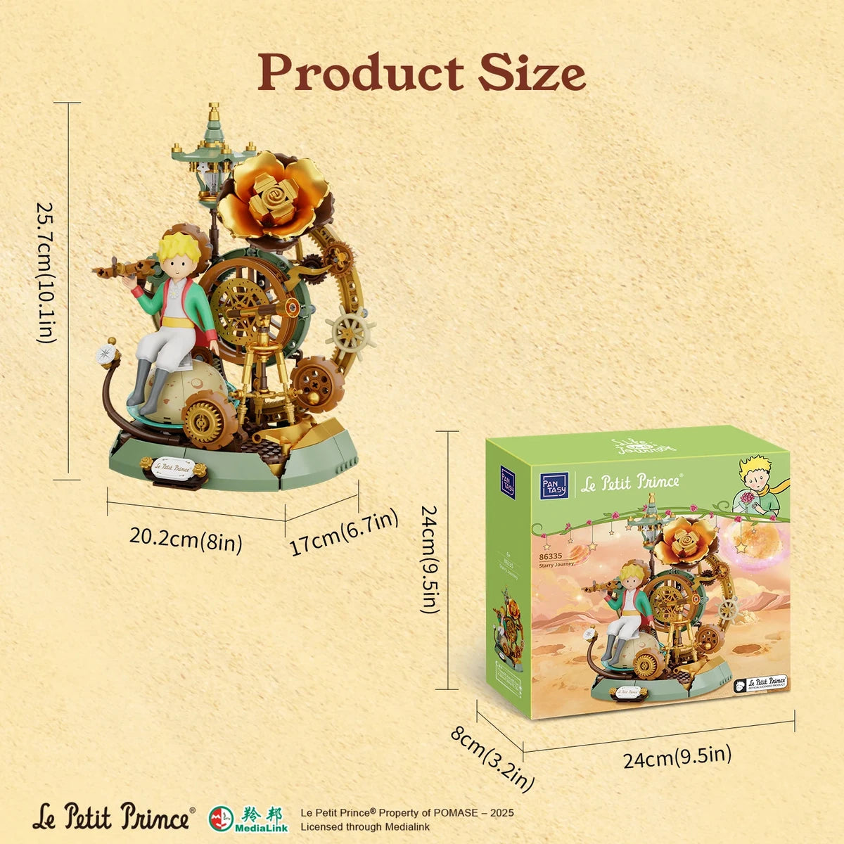 3D bouwblokjes Le Petit Prince, Starry Journey