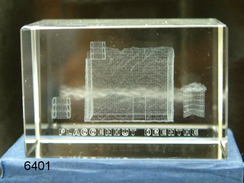 Plaggenhut glasblokje