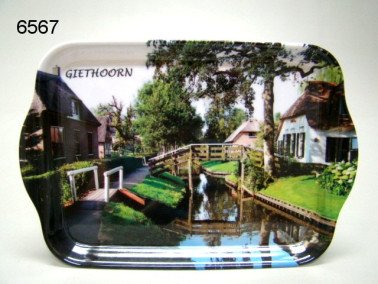 Giethoorn dienblad 21 x 14,5 cm