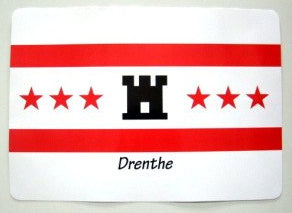 Drenthe placemat gelamineerd, 41 x 29 cm