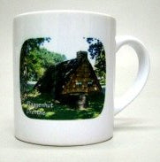 Drenthe mok met plaggenhut, 300 ml