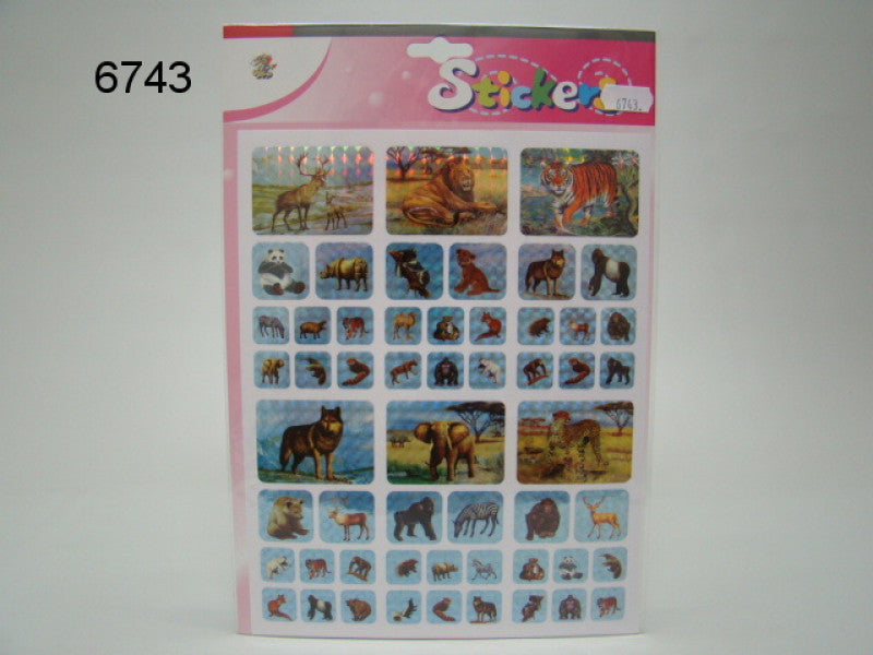 Safaridieren stickers