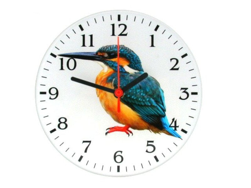 IJsvogel wandklok, 17 cm