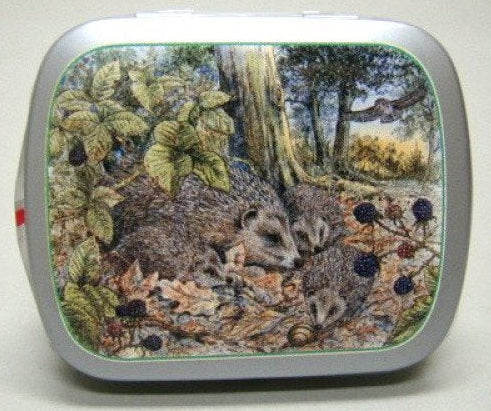 Egel, blikje met pepermunt, 14 gram