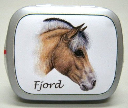 Paard Fjord, blikje met pepermunt, 14 gram