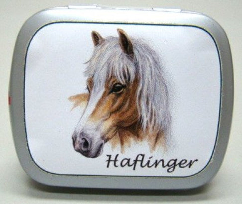 Haflinger, blikje met pepermunt, 14 gram