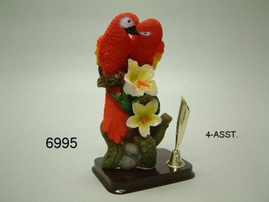 Papegaai penhouder 14 cm
