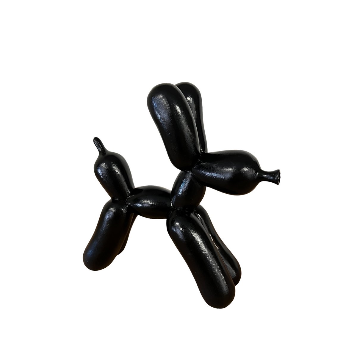 Ballonhond, zwart, 16,5 cm