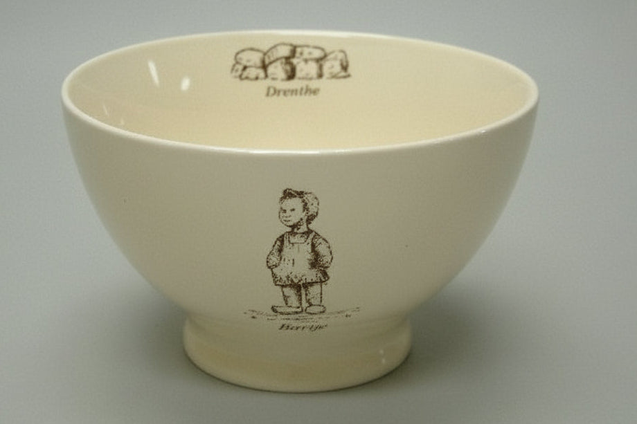 Bartje kom aardewerk, 13 cm