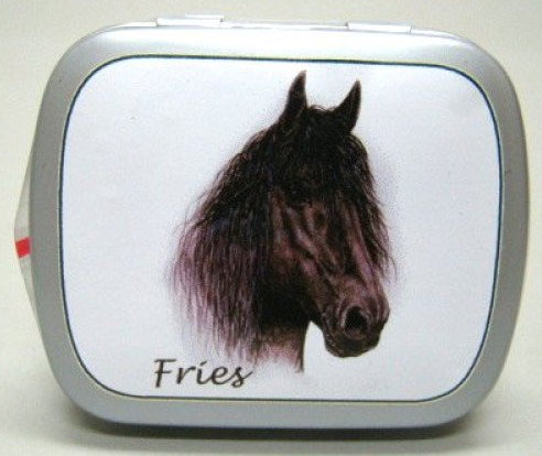 Paard Fries, blikje met pepermunt, 14 gram