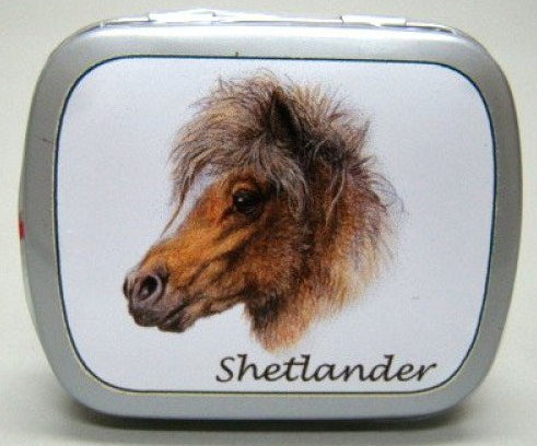Shetlander, blikje met pepermunt, 14 gram