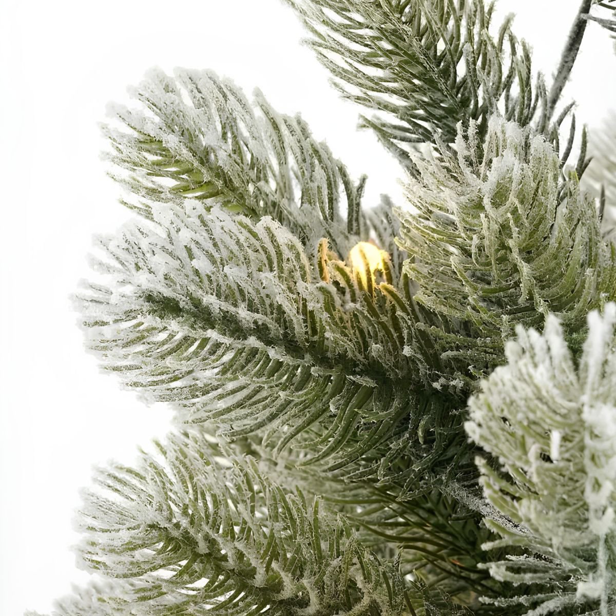 Nagoya kunstkerstboom met verlichting, licht besneeuwd, 90 cm, Ø55 cm