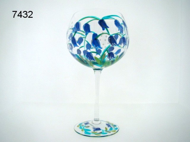Bluebell wijnglas