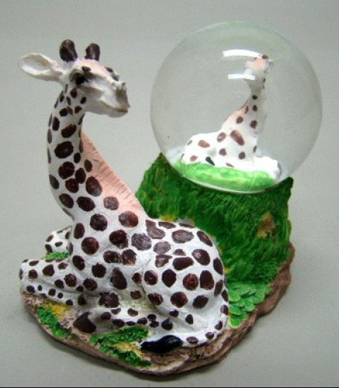 Giraffe schudbol, 10 cm