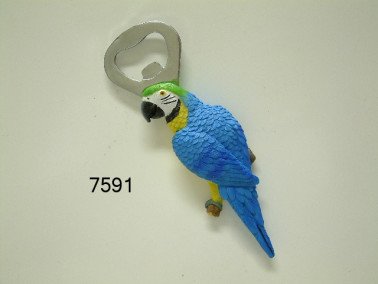 Papegaai flesopener