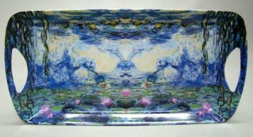 Waterlelies dienblad, 40 x 20 cm